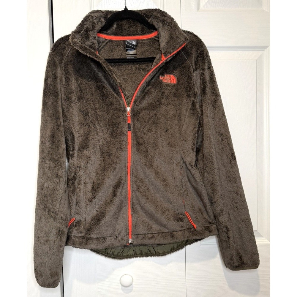 North Face Womens Full Zip Fleece Jacket Size M Outdoor Crunchy Gorpcore Grunge